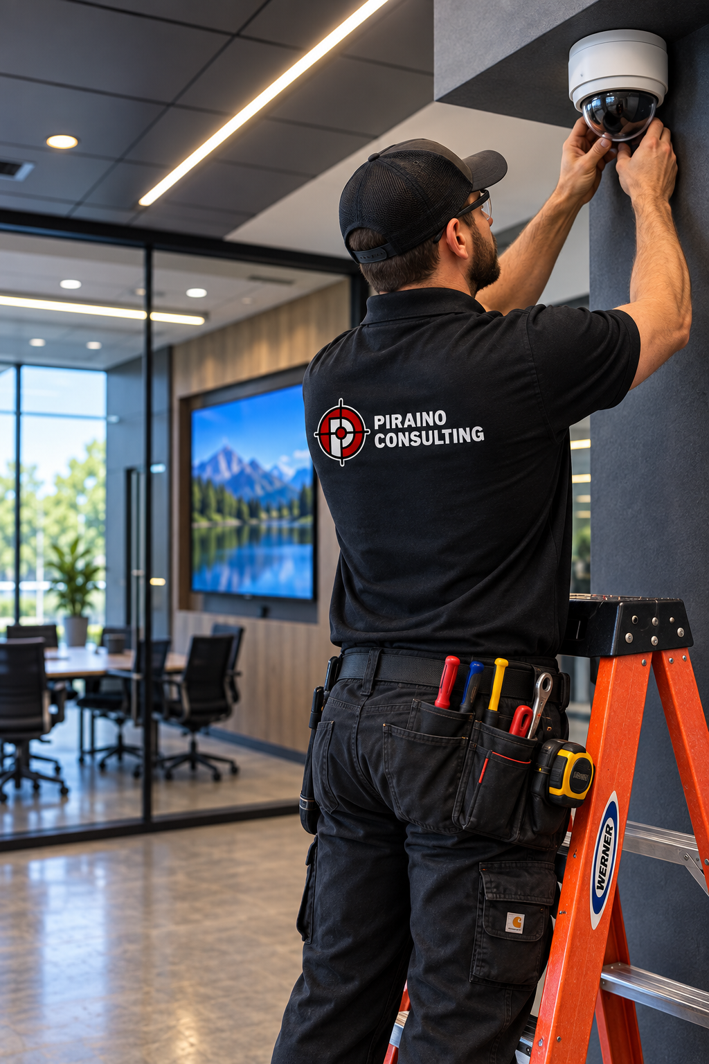 Professional AV installation